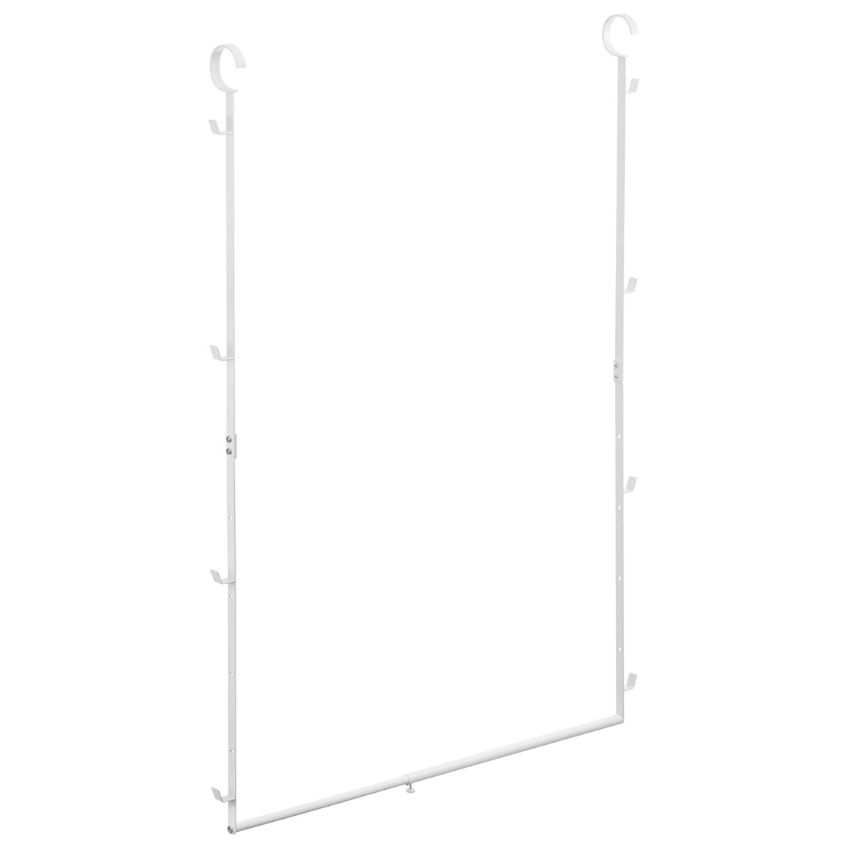 Bílý kovový věšák do šatníku Yamazaki Smart 56/96 cm YAMAZAKI