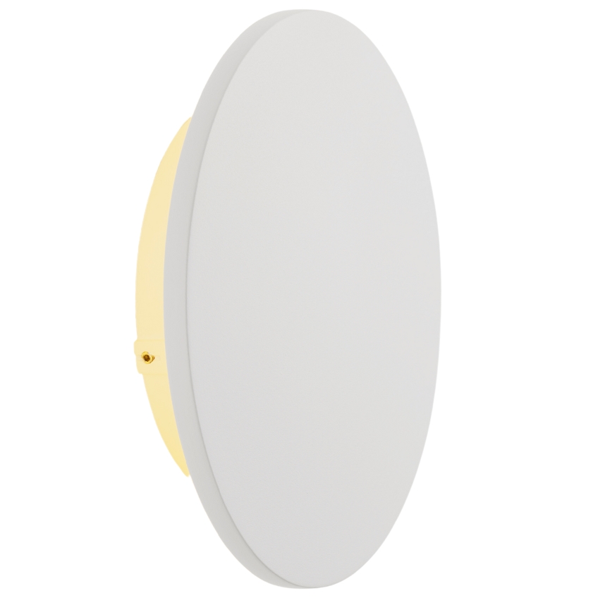 Bílé kovové venkovní nástěnné LED světlo Nova Luce Copper 18 cm Nova Luce