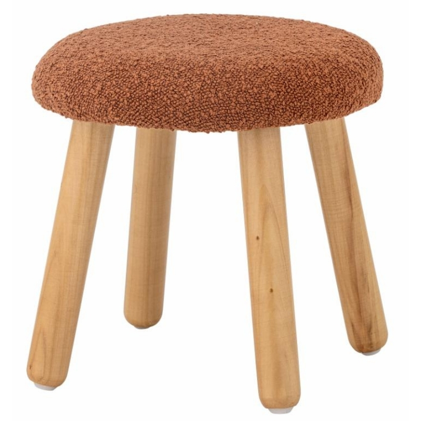 Hnědá čalouněná dětská stolička Bloomingville Aksel 29 cm Bloomingville