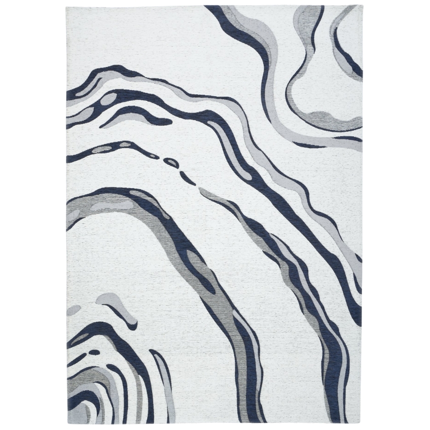 Fargotex Modro-bílý koberec Orion 160 x 230 cm Fargotex