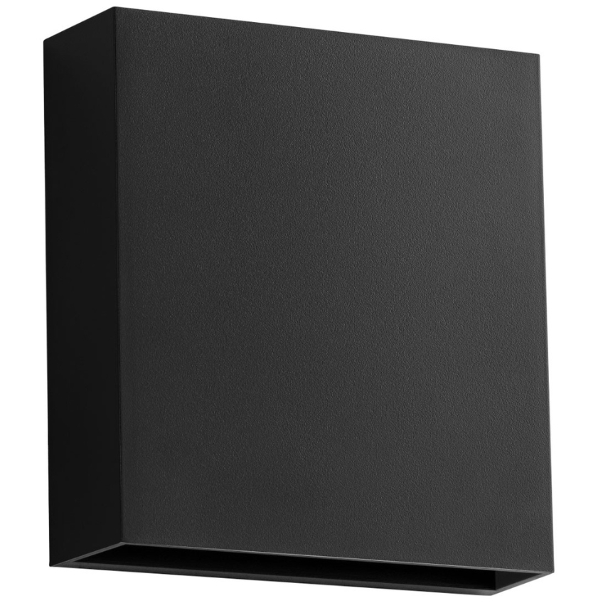 Černé venkovní nástěnné LED světlo Nova Luce Yoko 13 cm Nova Luce