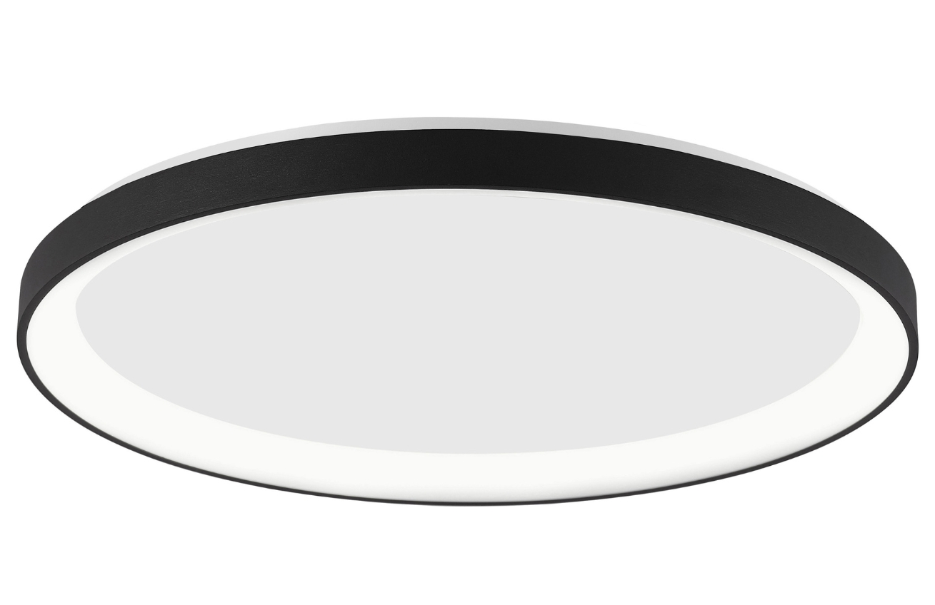 Černé kovové stropní LED světlo Nova Luce Pertino II. 38 cm Nova Luce
