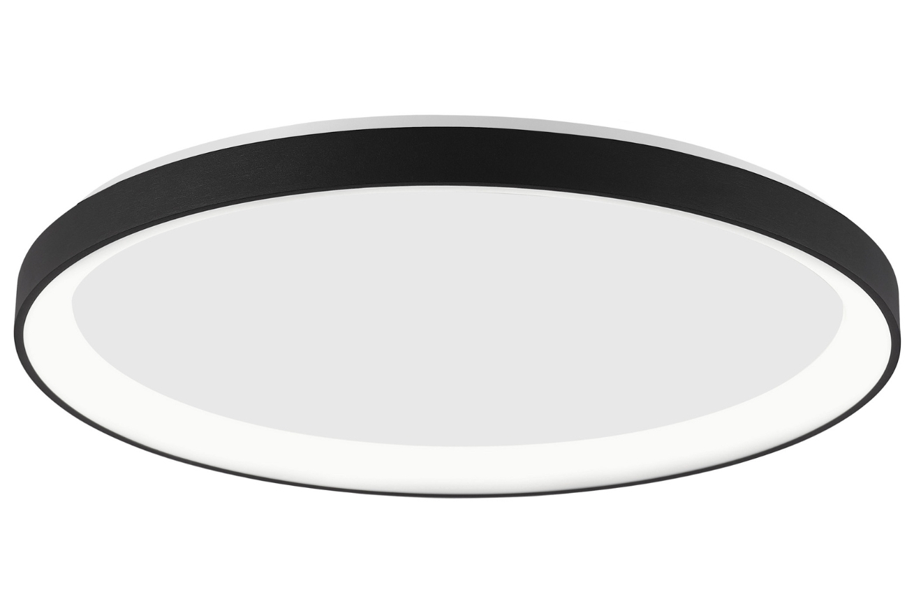 Černé kovové stropní LED světlo Nova Luce Pertino 58 cm Nova Luce
