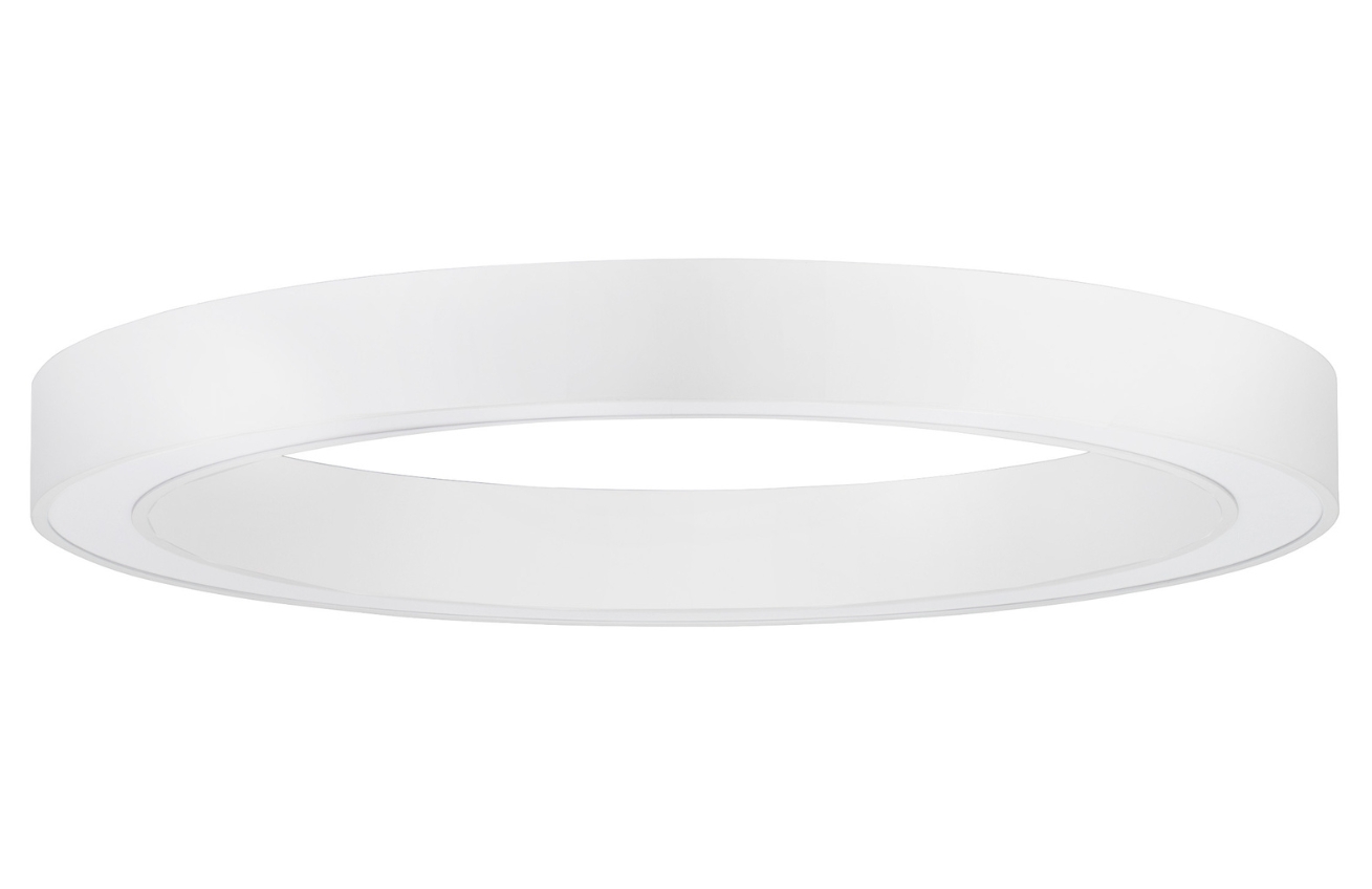Bílé kovové stropní LED světlo Nova Luce Morbido 80 cm Nova Luce