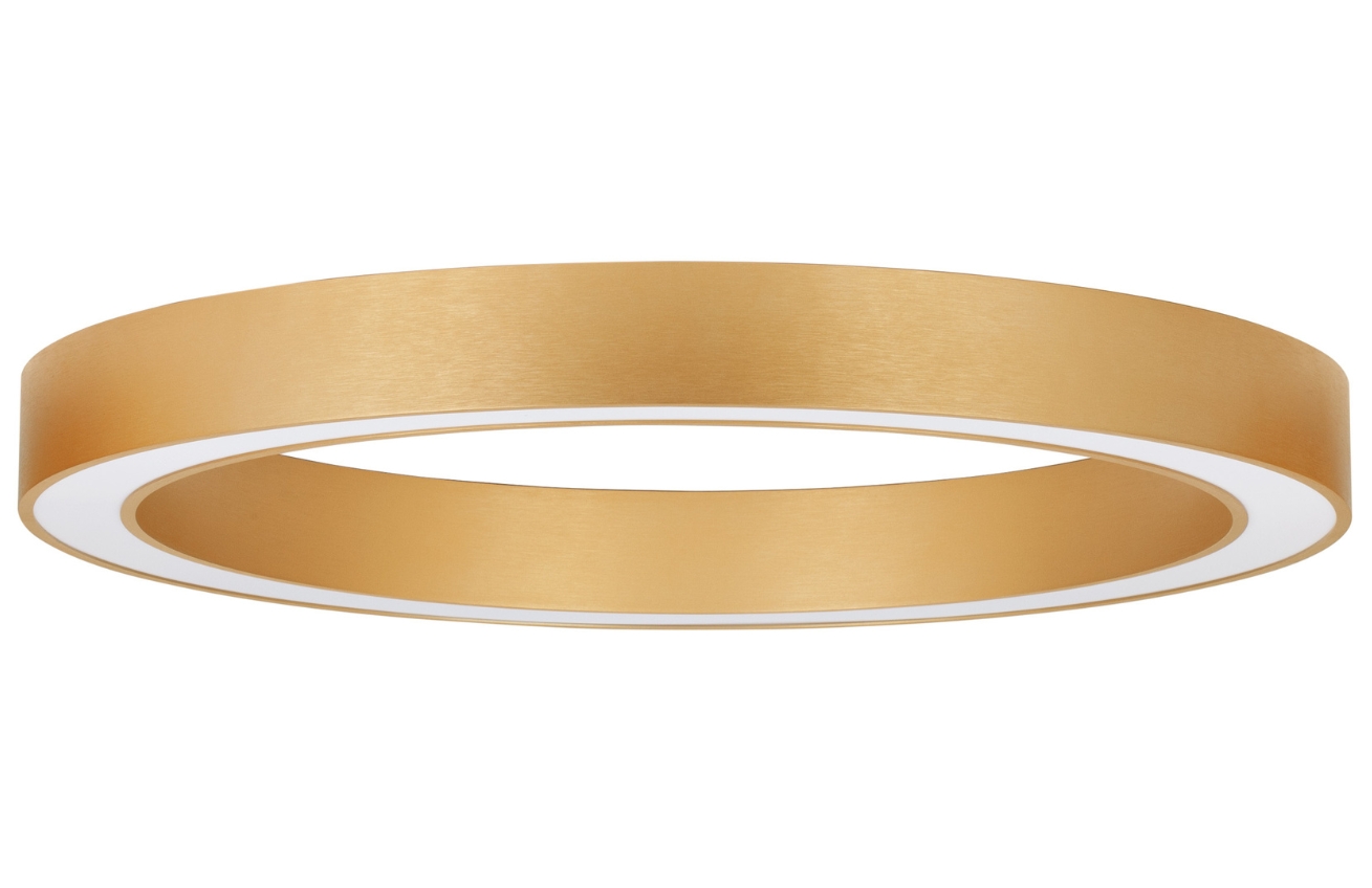 Zlaté kovové stropní LED světlo Nova Luce Morbido 80 cm Nova Luce