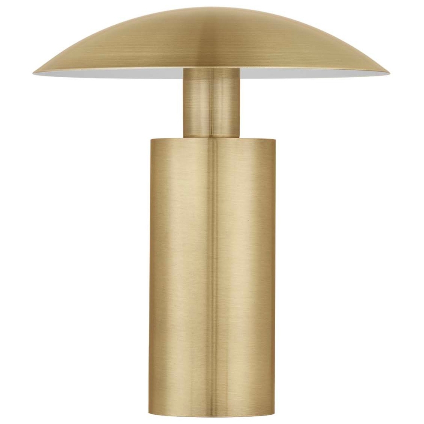 Zlatá kovová stolní LED lampa Nova Luce Karpos Nova Luce