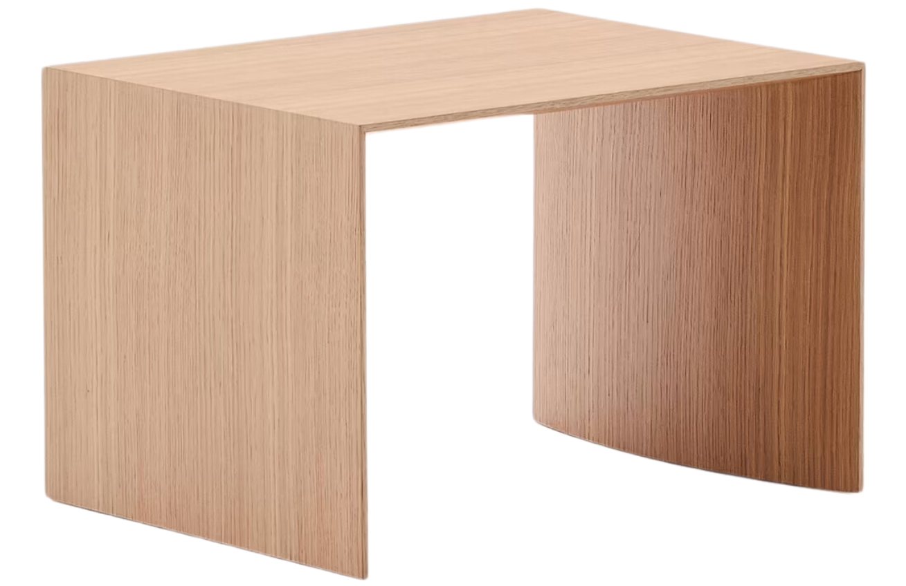 Dubový odkládací stolek Kave Home Litto 55 x 40 cm Kave Home