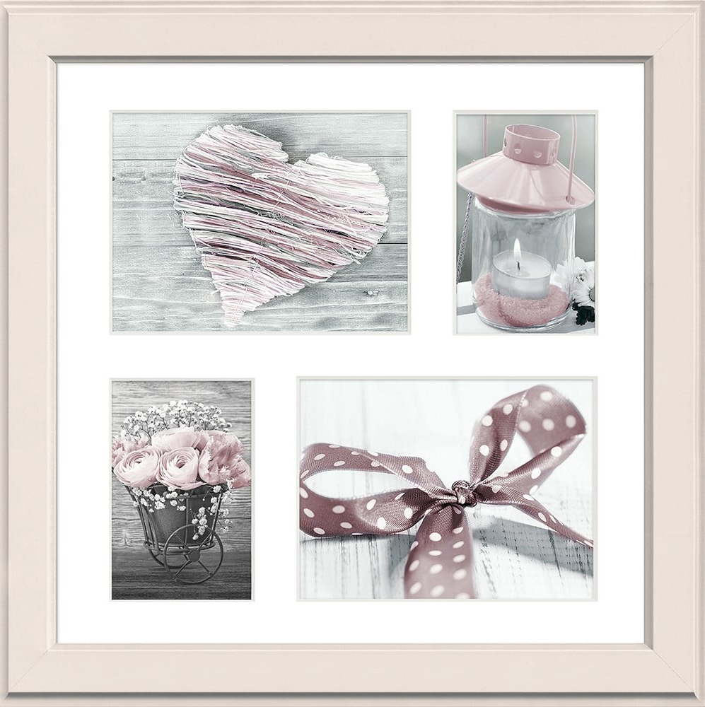 Béžový rámeček na 4 fotografie Styler Malmo