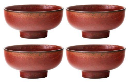 Audo CPH Set čtyř červeno hnědých keramických misek AUDO NEW NORM 12 cm Audo CPH
