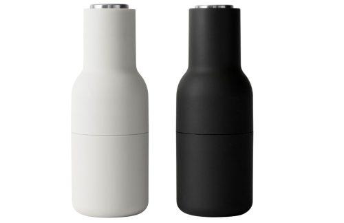 Audo CPH Set dvou šedo černých silikonových mlýnků na sůl a pepř AUDO GRINDER III. 20