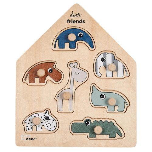 Dřevěné puzzle Done by Deer Deer friends II. Done by Deer
