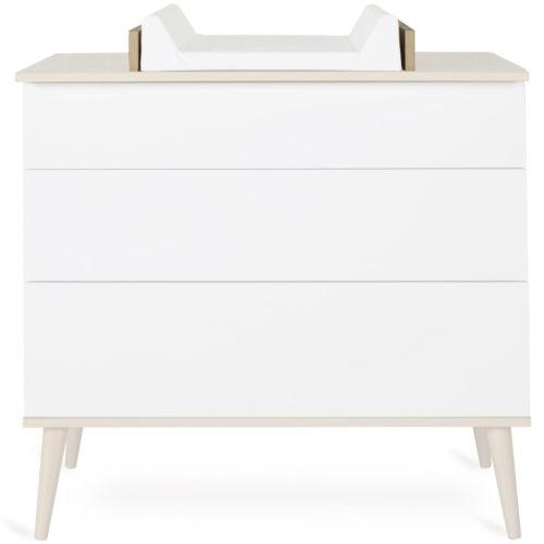 Bílá nástavba pro přebalovací komodu Quax Flow 96 x 65 cm Quax