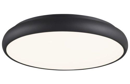 Černé kovové stropní LED světlo Nova Luce Gap 51 cm Nova Luce