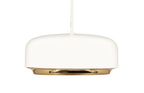 Umage Bílé kovové závěsné LED světlo Hazel 22 cm Umage