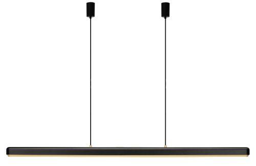 Umage Černo-zlaté kovové závěsné LED světlo Hazel Branch 150 cm Umage