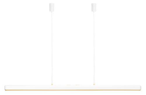 Umage Bílo-zlaté kovové závěsné LED světlo Hazel Branch 150 cm Umage