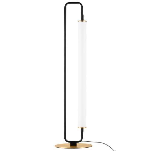 Černá kovová stolní LED lampa Nova Luce Wetro Nova Luce