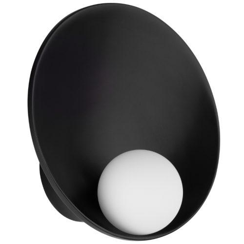 Černé kovové nástěnné světlo Nova Luce Minim Nova Luce