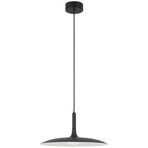 Černé kovové závěsné LED světlo Nova Luce Lisi 45 cm Nova Luce