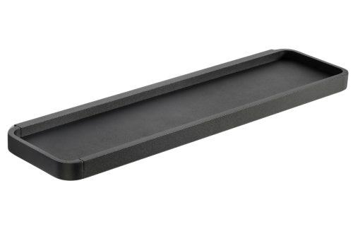 Zone Denmark Černá kovová nástěnná police Rim 44 cm Zone Denmark