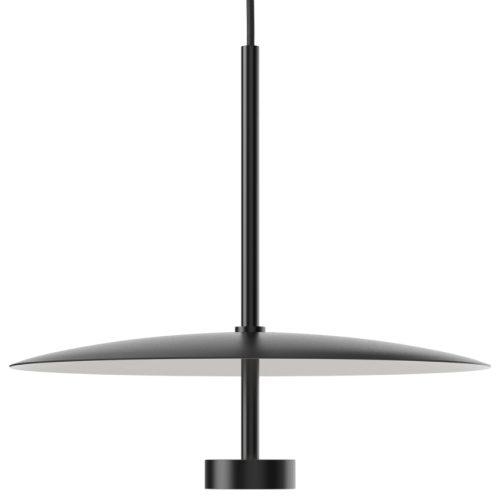 Bolia Černé kovové závěsné LED světlo Reflection 40 cm Bolia