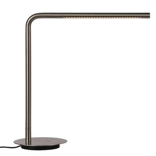 Umage Stříbrná kovová stolní LED lampa Omni Umage