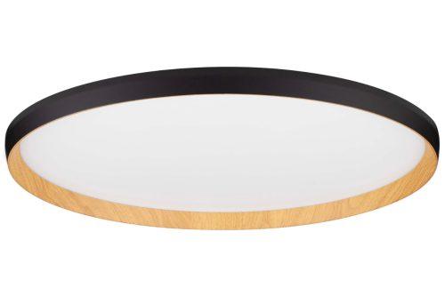 Černé kovové stropní LED světlo Nova Luce Vomos 60 cm Nova Luce