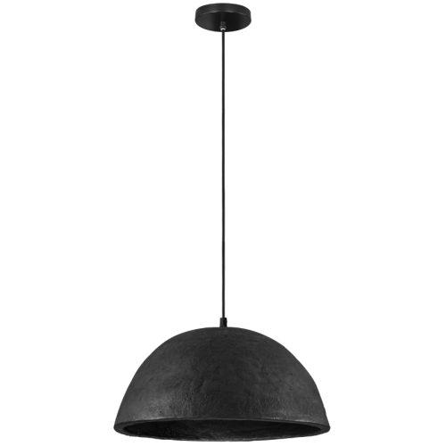 Černé závěsné světlo Nova Luce Talcum 42 cm Nova Luce