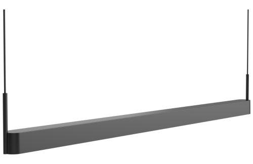 Bolia Černé kovové závěsné LED světlo Scribe 130 cm Bolia