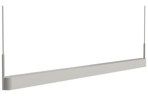 Bolia Šedé kovové závěsné LED světlo Scribe 130 cm Bolia