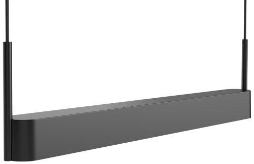 Bolia Černé kovové závěsné LED světlo Scribe 70 cm Bolia