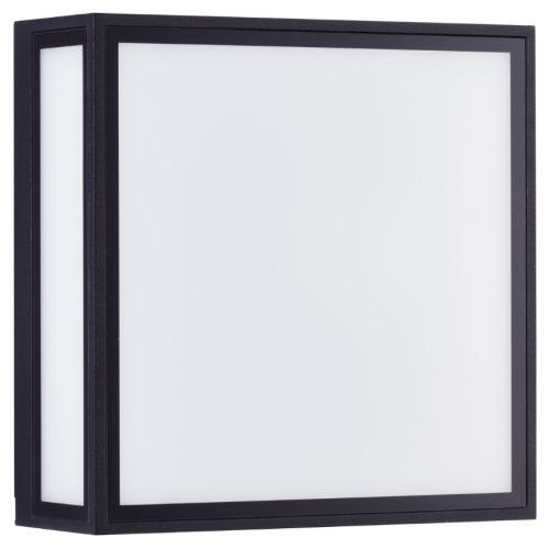 Černé kovové venkovní nástěnné LED světlo Nova Luce Astral 22 cm Nova Luce