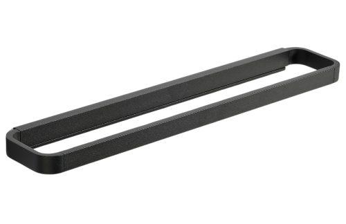 Zone Denmark Černý kovový držák na ručníky Rim 44 cm Zone Denmark