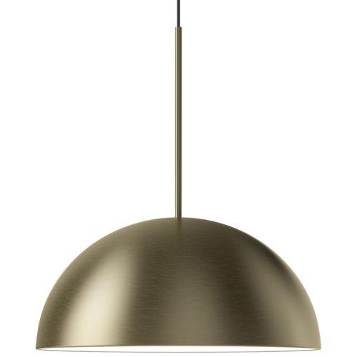 Bolia Mosazné kovové závěsné LED světlo Aluna 60 cm Bolia