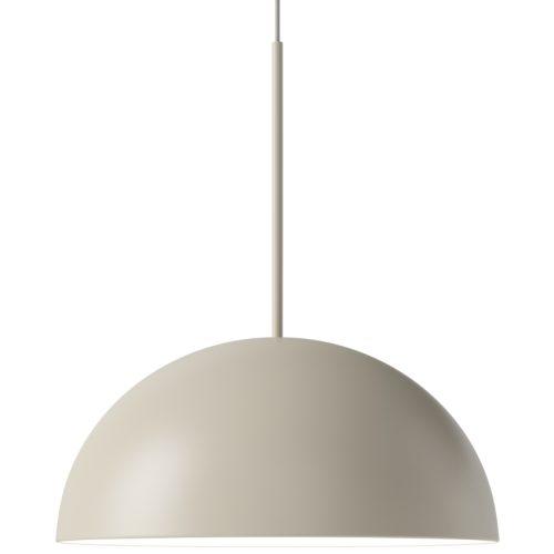 Bolia Krémově bílé kovové závěsné LED světlo Aluna 60 cm Bolia