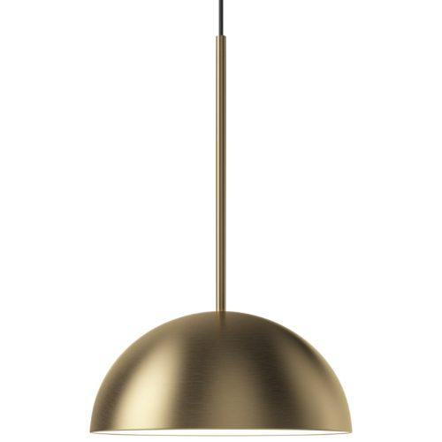 Bolia Mosazné kovové závěsné LED světlo Aluna 38 cm Bolia