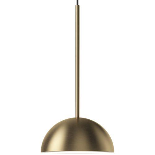Bolia Mosazné kovové závěsné LED světlo Aluna 27 cm Bolia