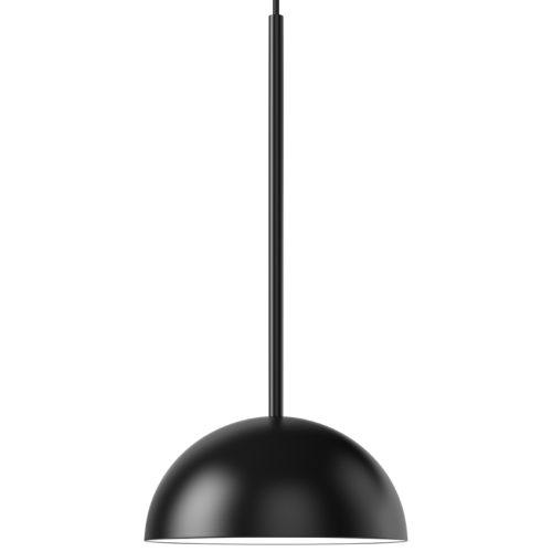 Bolia Černé kovové závěsné LED světlo Aluna 27 cm Bolia