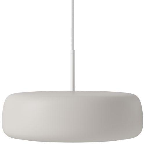 Bolia Opálově bílé skleněné závěsné LED světlo Fluire 42 cm Bolia