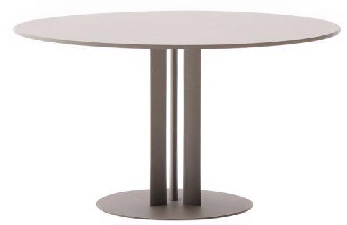 Béžovošedý zahradní jídelní stůl Kave Home Sedalis 120 cm Kave Home