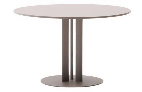 Béžovošedý zahradní jídelní stůl Kave Home Sedalis 80 cm Kave Home