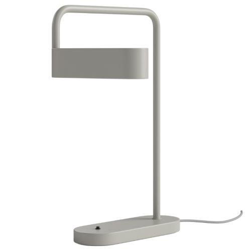 Bolia Šedá kovová stolní lampa Scribe Bolia