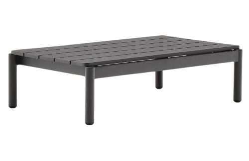 Šedý zahradní konferenční stolek Kave Home Sorells 91 x 57 cm Kave Home