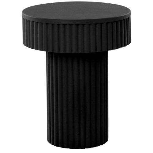 Jotex Černý kovový odkládací stolek WINTON 36 cm Jotex
