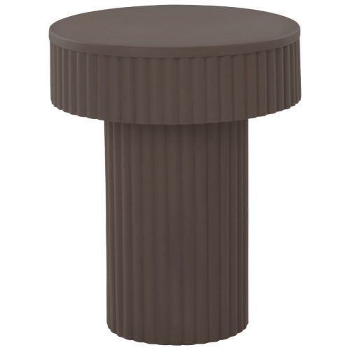 Jotex Hnědý kovový odkládací stolek WINTON 36 cm Jotex