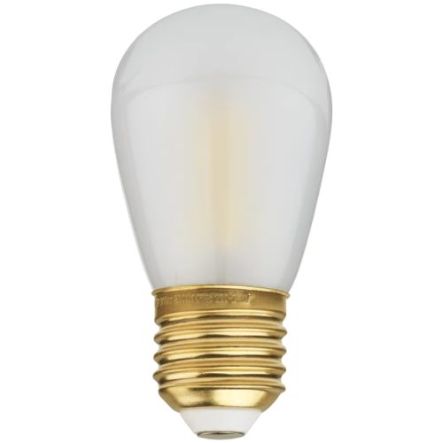 Bolia Bílá stmívatelná LED žárovka Teardrop E27 3W Bolia