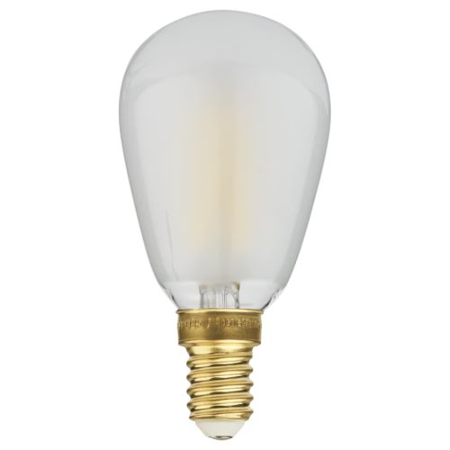 Bolia Bílá stmívatelná LED žárovka Teardrop E14 2W Bolia
