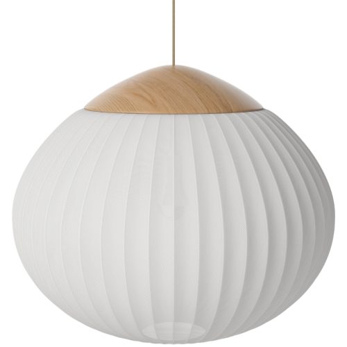 Bolia Bílé závěsné světlo Acorn 64 cm Bolia