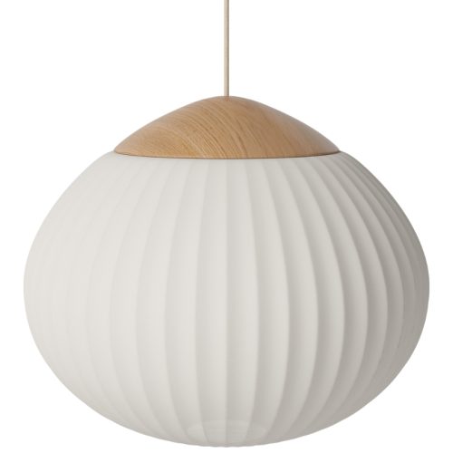 Bolia Bílé závěsné světlo Acorn 41 cm Bolia