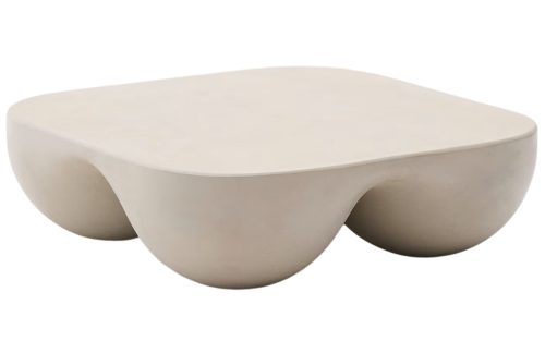 Béžový zahradní konferenční stolek Kave Home Colba 100 x 100 cm Kave Home